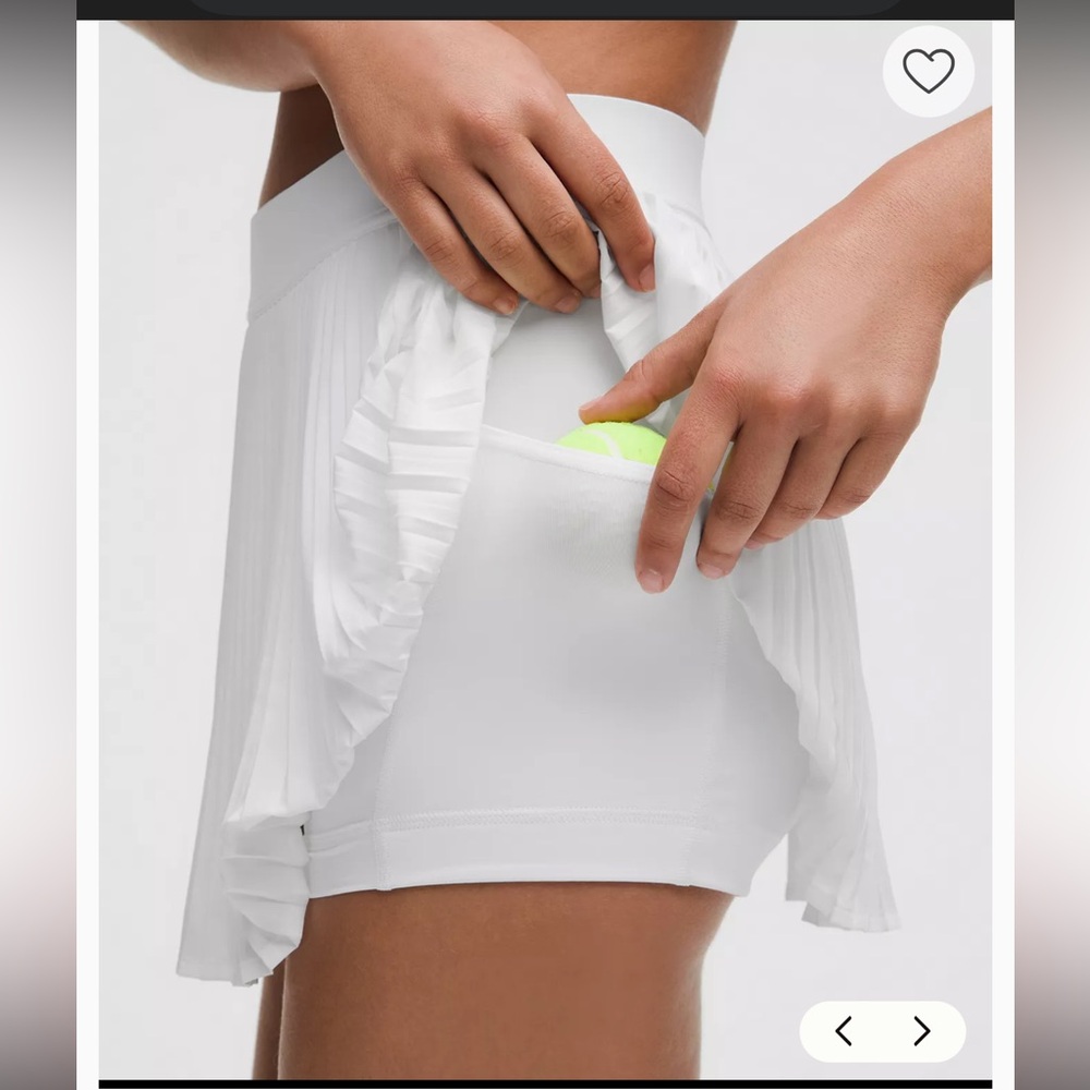 Lululemon Varsity High-Rise Pleated Tennis Skirt Size 8 - Picture 5 of 10